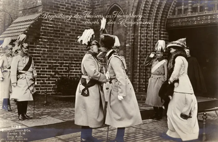 Framed Print : Kaiser Wilhelm II in Berlin, Germany Framed Print : Kaiser Wilhelm II in Berlin, Germany