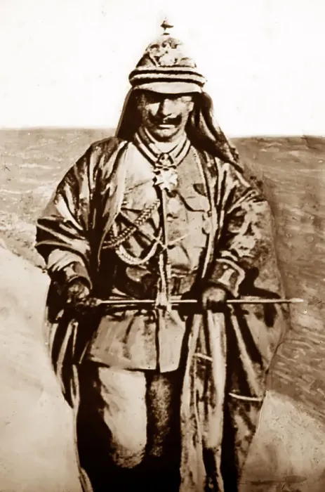 Framed Print : Kaiser Willhem II as Hajji Willhelm Framed Print : Kaiser Willhem II as Hajji Willhelm