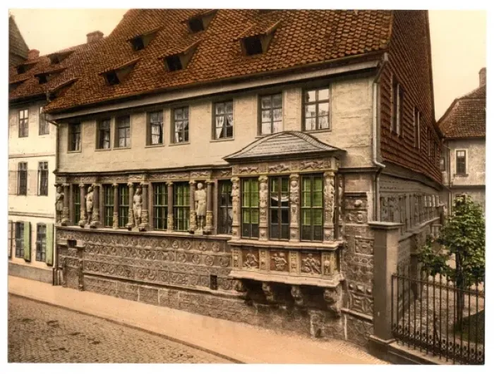 Framed Print : Kaiserhaus, Hildesheim, Hanover, Germany Framed Print : Kaiserhaus, Hildesheim, Hanover, Germany