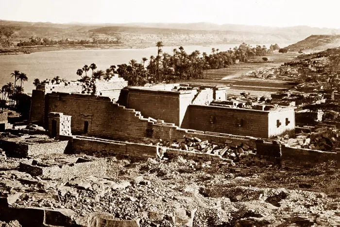 Framed Print : Kalabsha Temple, Egypt, Victorian period