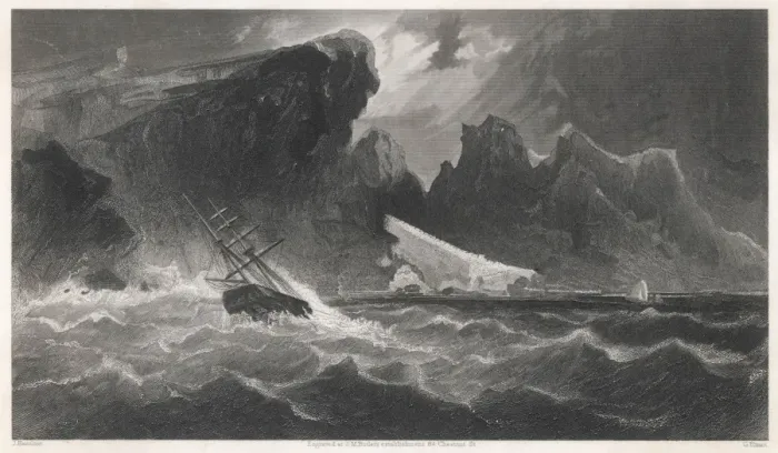 Framed Print : Kane / Arctic Expedition Framed Print : Kane / Arctic Expedition