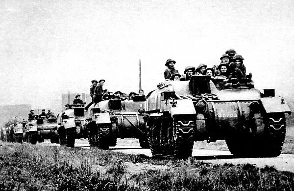 Kangaroo Vehicles, Holland; Second World War, 1944