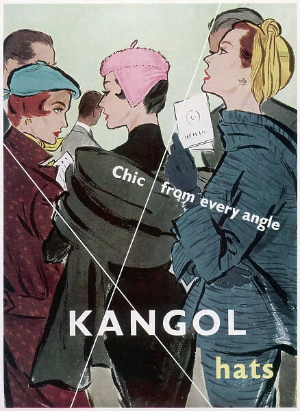 Kangol advertisement 1956