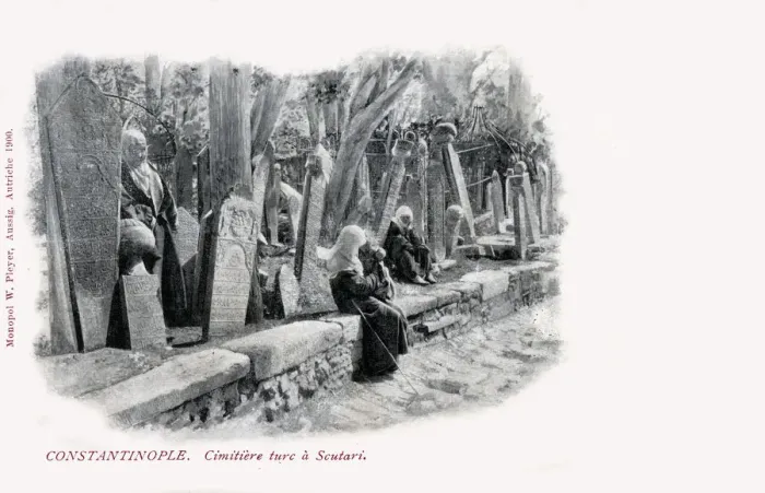 Framed Print : Karacaahmet Cemetery at Uskudar, Istanbul Framed Print : Karacaahmet Cemetery at Uskudar, Istanbul
