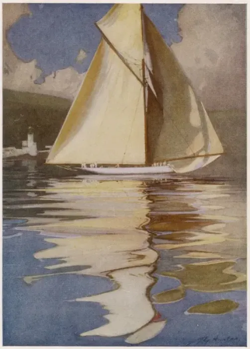 Framed Print : KARIAD YACHT 1906 Framed Print : KARIAD YACHT 1906