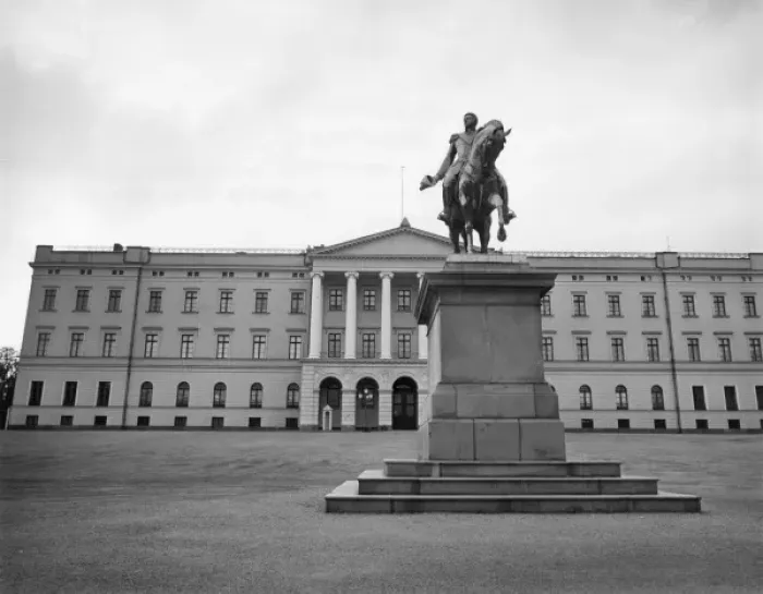 Framed Print : Karl Johan Statue Framed Print : Karl Johan Statue