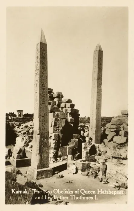Framed Print : Karnak Temple Complex, Egypt - Two Obelisks Framed Print : Karnak Temple Complex, Egypt - Two Obelisks