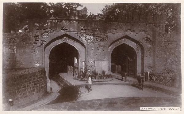 The Kashmir Gate, Delhi