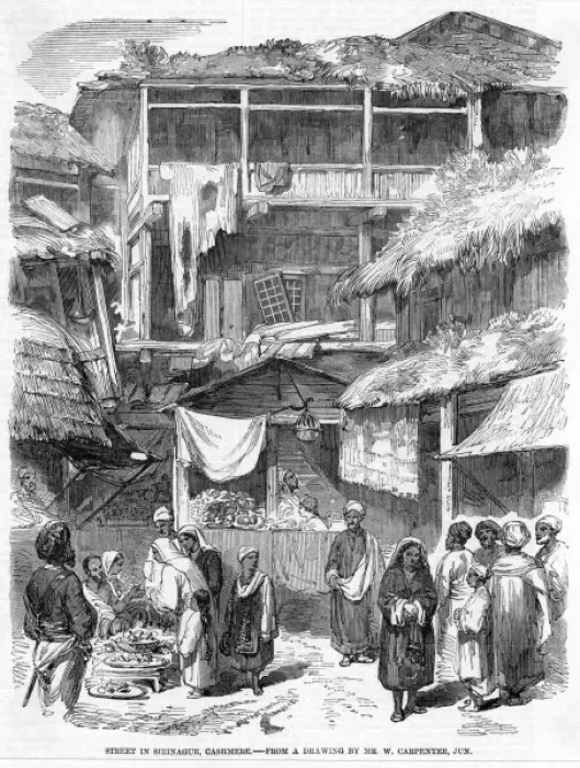 Framed Print : Kashmir Srinagar