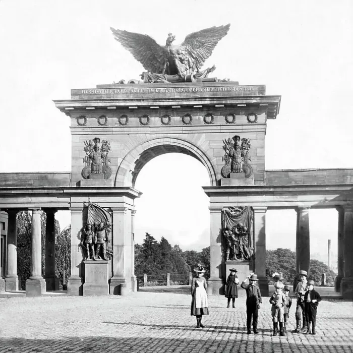 Framed Print : Kassel War Memorial Germany Victorian period Framed Print : Kassel War Memorial Germany Victorian period