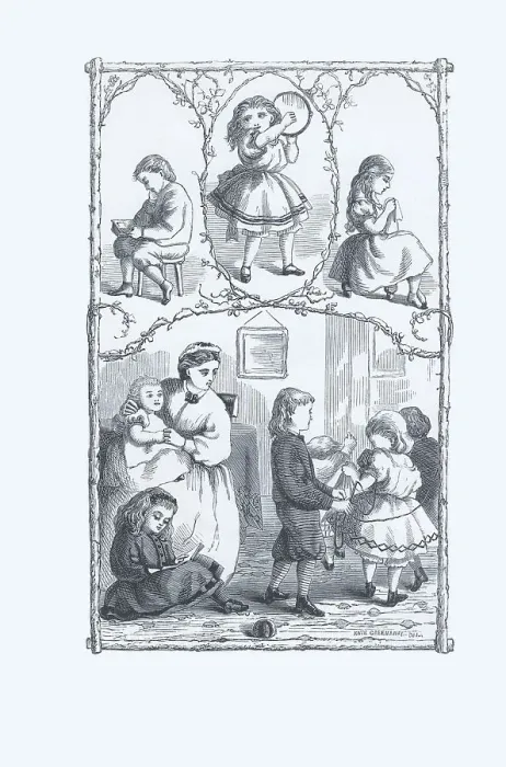Framed Print : Kate Greenaway Framed Print : Kate Greenaway