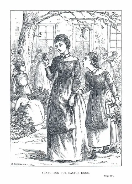 Framed Print : Kate Greenaway Framed Print : Kate Greenaway