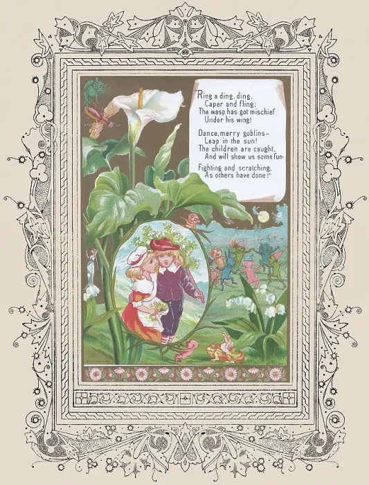 Framed Print : Kate Greenaway Framed Print : Kate Greenaway