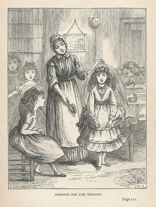 Framed Print : Kate Greenaway Framed Print : Kate Greenaway
