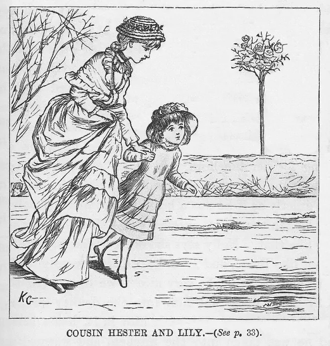 Framed Print : Kate Greenaway Framed Print : Kate Greenaway