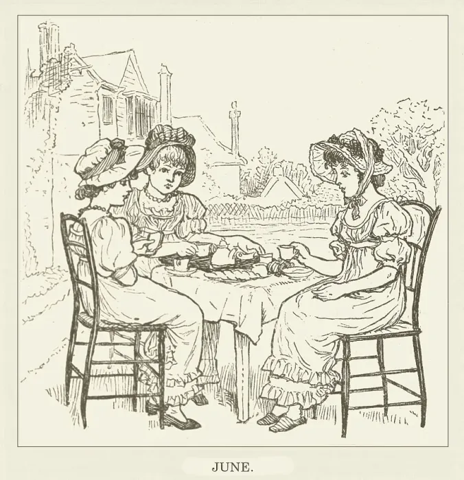 Framed Print : Kate Greenaway Framed Print : Kate Greenaway