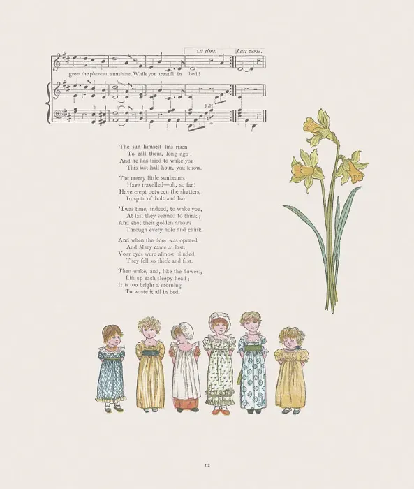 Framed Print : Kate Greenaway Framed Print : Kate Greenaway