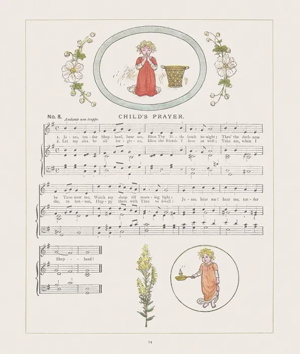 Framed Print : Kate Greenaway Framed Print : Kate Greenaway