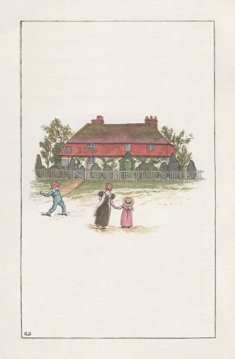 Framed Print : Kate Greenaway Framed Print : Kate Greenaway