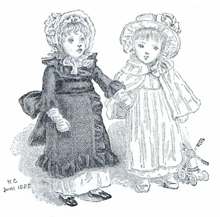 Framed Print : Kate Greenaway Framed Print : Kate Greenaway
