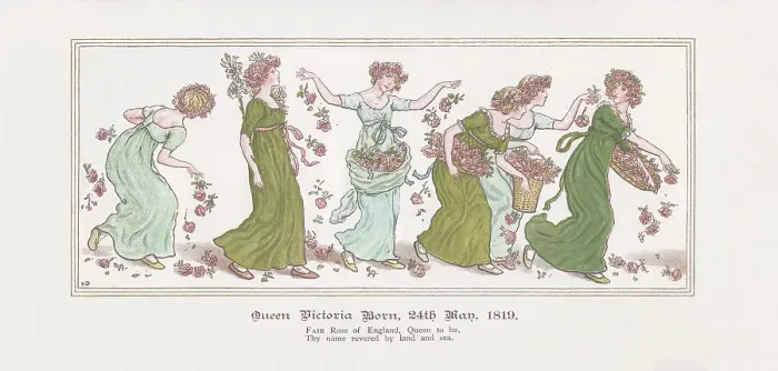 Framed Print : Kate Greenaway Framed Print : Kate Greenaway