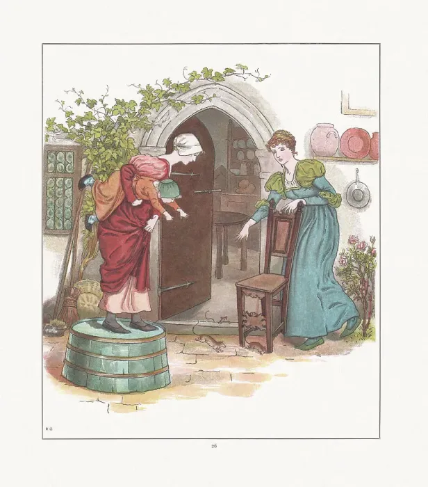 Framed Print : Kate Greenaway Framed Print : Kate Greenaway