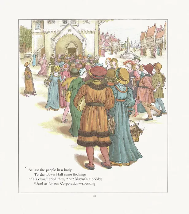 Framed Print : Kate Greenaway Framed Print : Kate Greenaway