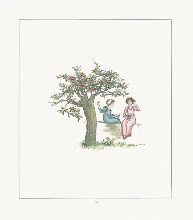 Framed Print : Kate Greenaway Framed Print : Kate Greenaway