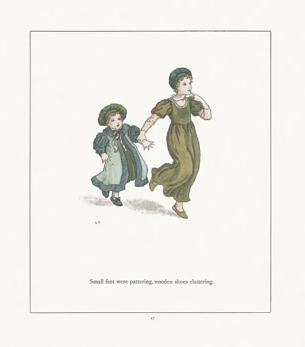 Framed Print : Kate Greenaway Framed Print : Kate Greenaway