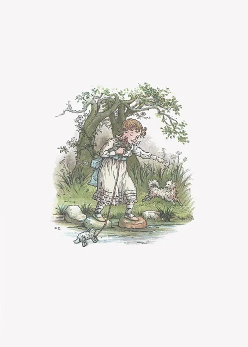 Framed Print : Kate Greenaway Framed Print : Kate Greenaway