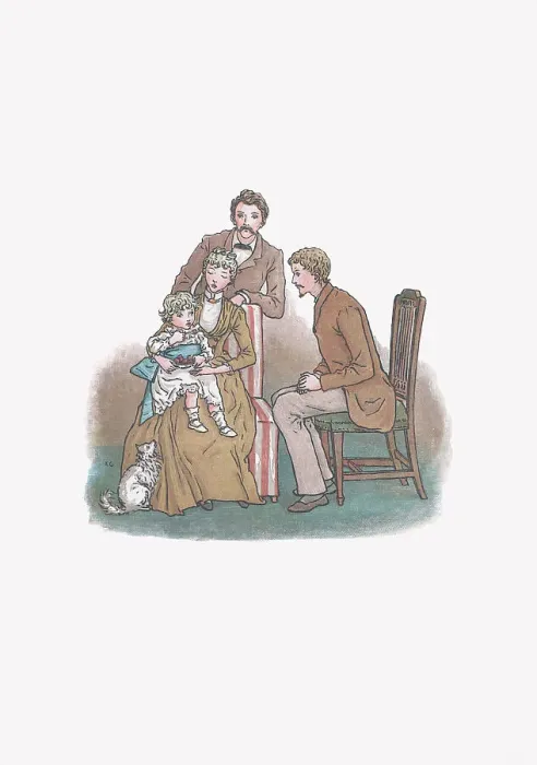 Framed Print : Kate Greenaway Framed Print : Kate Greenaway