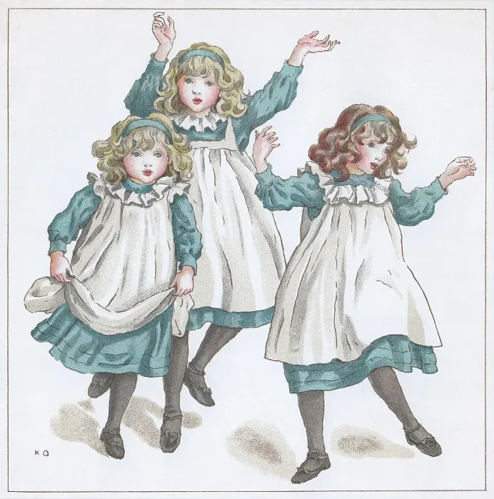 Framed Print : Kate Greenaway Framed Print : Kate Greenaway
