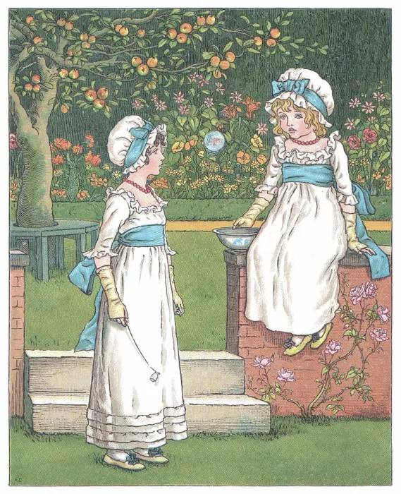 Framed Print : Kate Greenaway Framed Print : Kate Greenaway