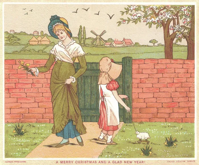 Framed Print : Kate Greenaway Framed Print : Kate Greenaway