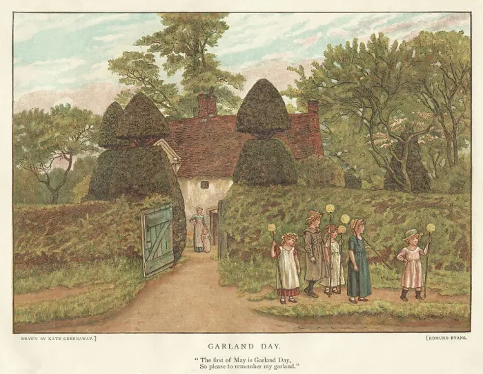 Framed Print : Kate Greenaway Framed Print : Kate Greenaway