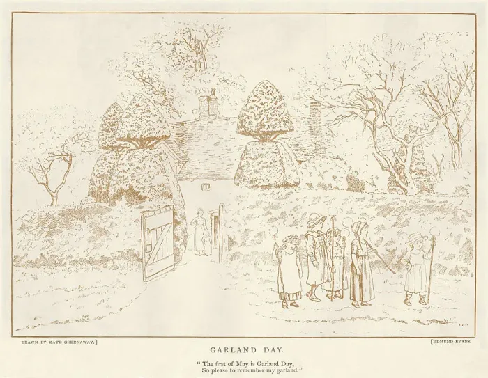 Framed Print : Kate Greenaway Framed Print : Kate Greenaway