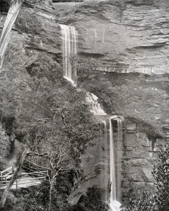 Framed Print : Katoomba Falls, New South Wales, Australia Framed Print : Katoomba Falls, New South Wales, Australia