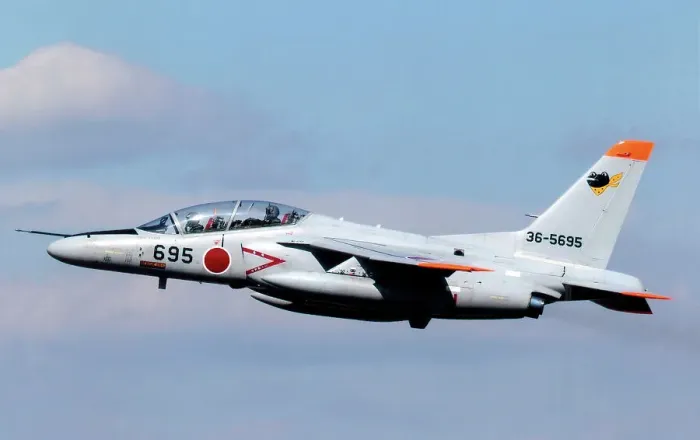 Framed Print : Kawasaki T-4 36-5695 Framed Print : Kawasaki T-4 36-5695