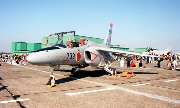 Framed Print : Kawasaki T-4 56-5733
