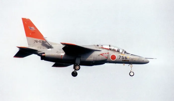 Framed Print : Kawasaki T-4 76-5756 Framed Print : Kawasaki T-4 76-5756