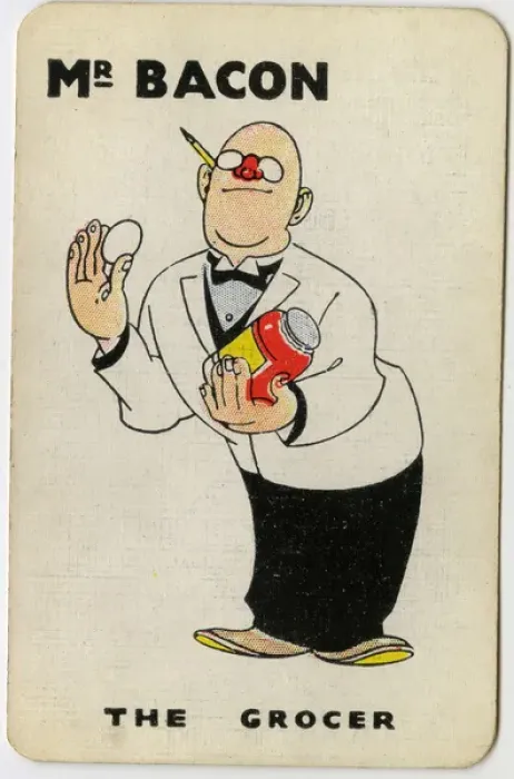 Framed Print : Kay Snap - Mr Bacon the Grocer Framed Print : Kay Snap - Mr Bacon the Grocer