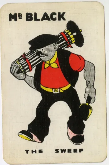 Framed Print : Kay Snap - Mr Black the Sweep Framed Print : Kay Snap - Mr Black the Sweep