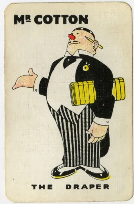 Framed Print : Kay Snap - Mr Cotton the Draper Framed Print : Kay Snap - Mr Cotton the Draper