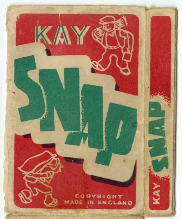 Framed Print : Kay Snap playing cards - box design Framed Print : Kay Snap playing cards - box design
