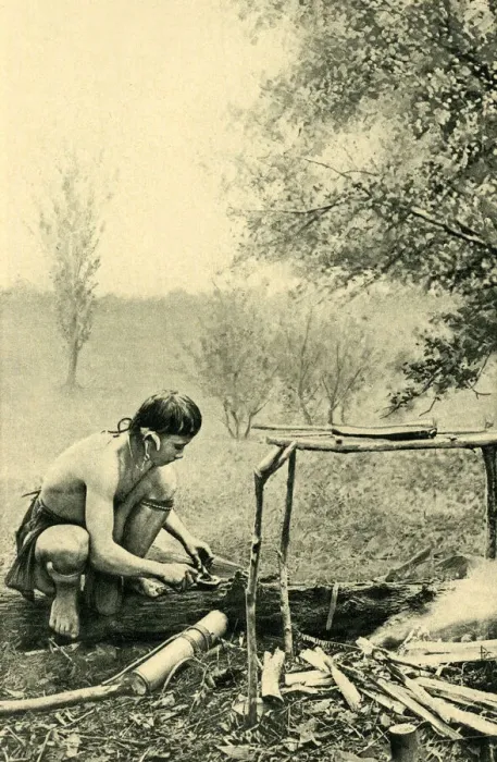 Framed Print : Kayan man preparing poison for blowpipe, Borneo, SE Asia Framed Print : Kayan man preparing poison for blowpipe, Borneo, SE Asia