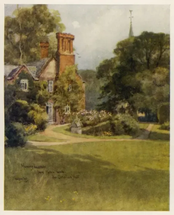 Framed Print : Kebles Vicarage / Hursley Framed Print : Kebles Vicarage / Hursley