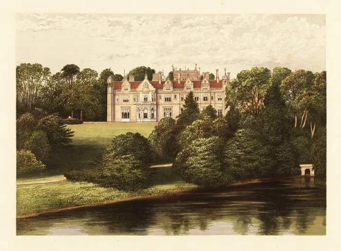 Framed Print : Keele Hall, Staffordshire, England Framed Print : Keele Hall, Staffordshire, England
