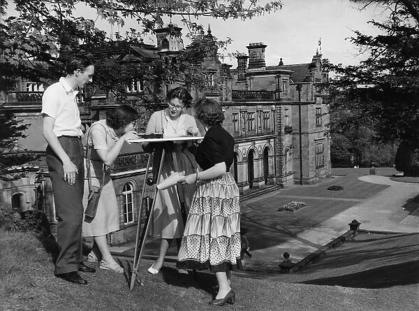 Keele Univ Outside 1950S