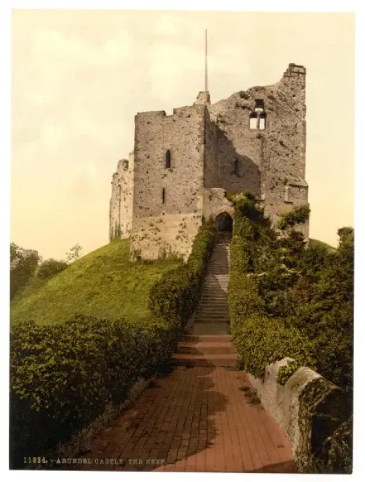 Framed Print : The Keep, Arundel Castle, England Framed Print : The Keep, Arundel Castle, England