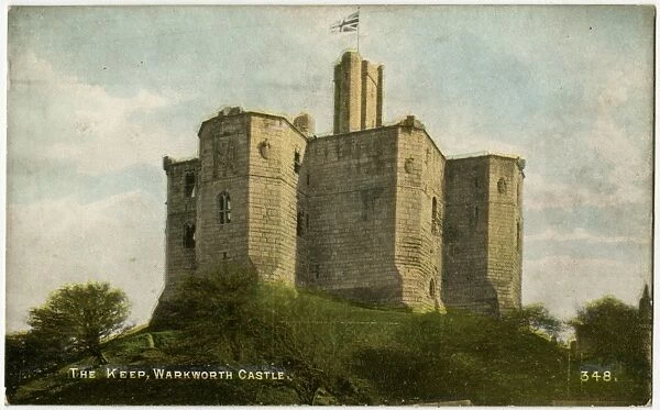 The Keep, Warkworth Castle, Northumberland, England